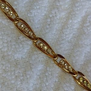 Gold Cubic Zirconia Bracelet!!!
